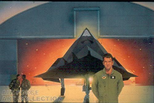 F-117A PILOT MAJOR MIKE MAHAR